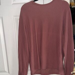 Ascot Relaxed Fit Men's Long Sleeve Shirt - Mauve